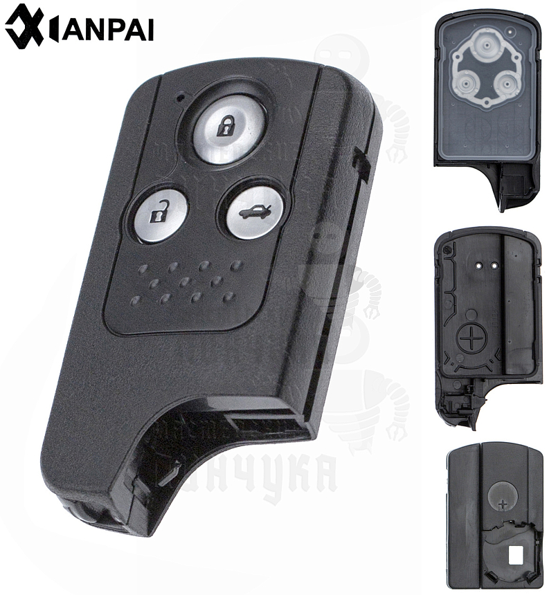 Корпус ключа HOND-31 HON66 HD58 3 кнопки КНР  HONDA