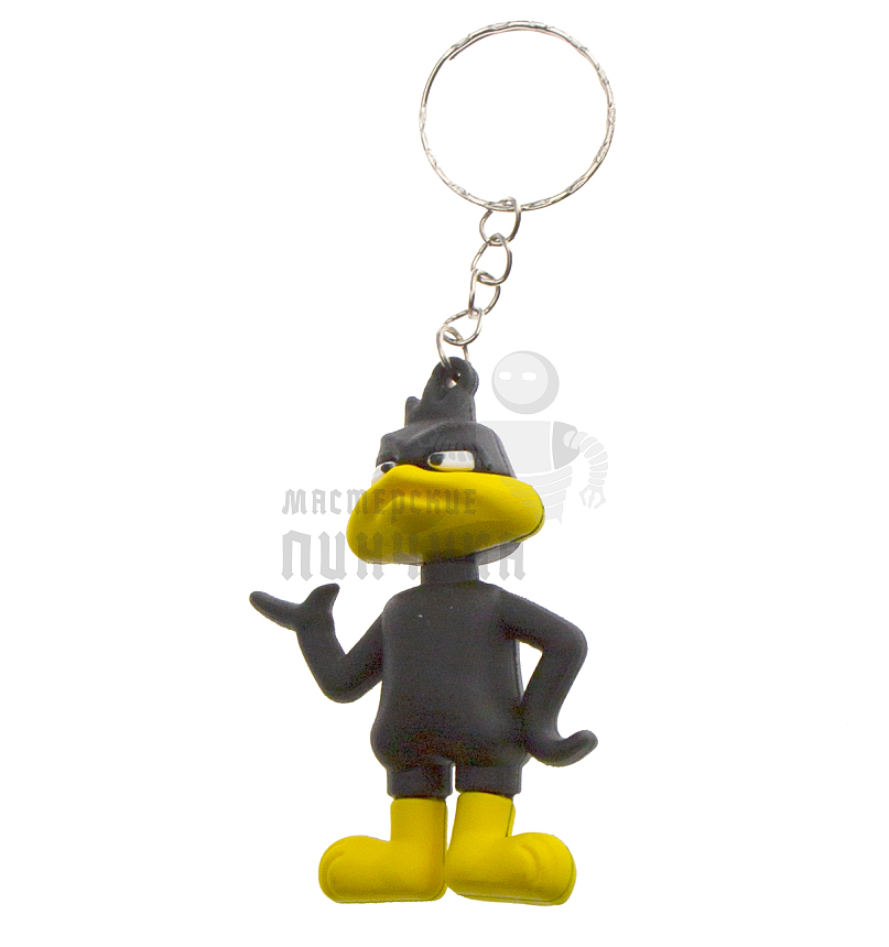 Брелок для ключей "Даффи Дак" с кольцом