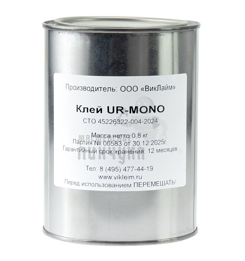 Клей UR-MONO полиуретановый 1 л ж/б