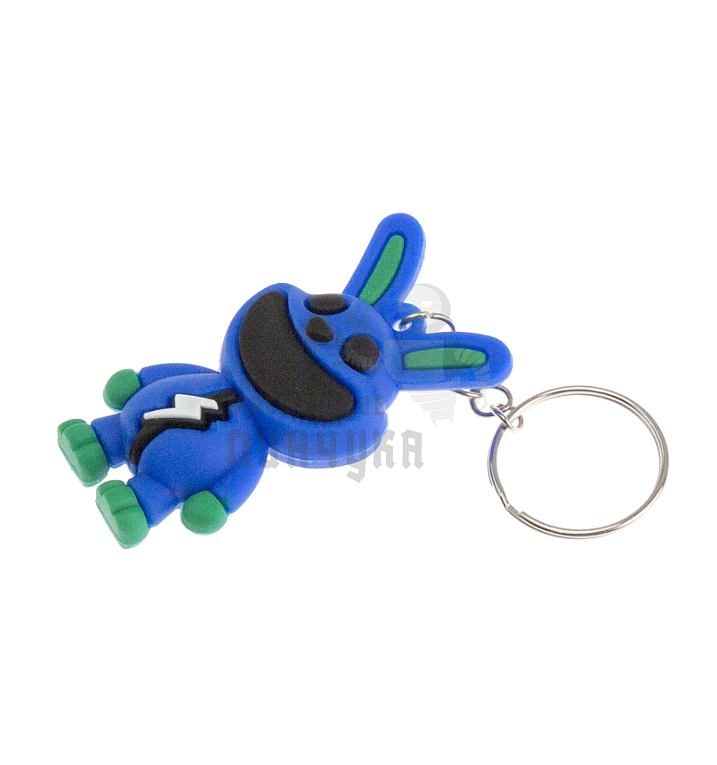 Брелок для ключей "Poppy playtime",  КРОЛИК с кольцом