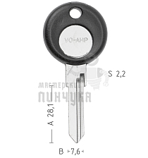 VOAHP  HF44P9  HU49P  AD15P - Чертеж