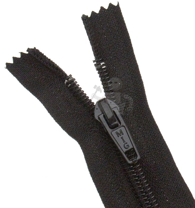 Молния №7 40см Чёрный