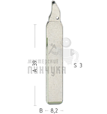 Лезвие №134  HU66 HAIMA КНР - Чертеж