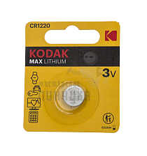 Батарейка часовая KODAK CR1220 MAX Lithium BL1 (1/10/60) - Чертеж