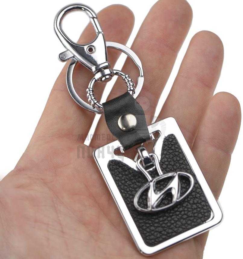 Авто карабин с кольцом для ключей HYUNDAI