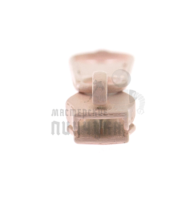 Бегунок для спиральной (витой) молнии, тип 5, сумочный, цв.розовый (150)