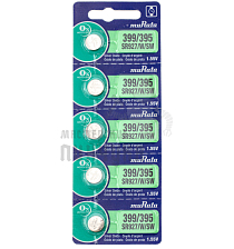 Батарейка muRata 395/399 SR57W SR927SW BL5 1.55V (5/100/500) - Чертеж