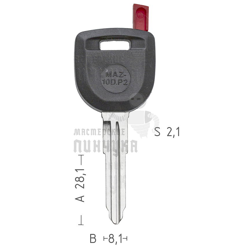 T00MZ12RPA TP00MAZ-10DP2 MAZ13T0 а/пласт.с мест.п/чип MAZDA