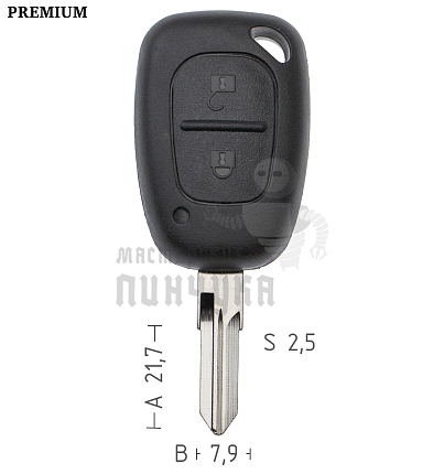 Корпус  Renault VAC102 2кн.ремкомплект  КНР//