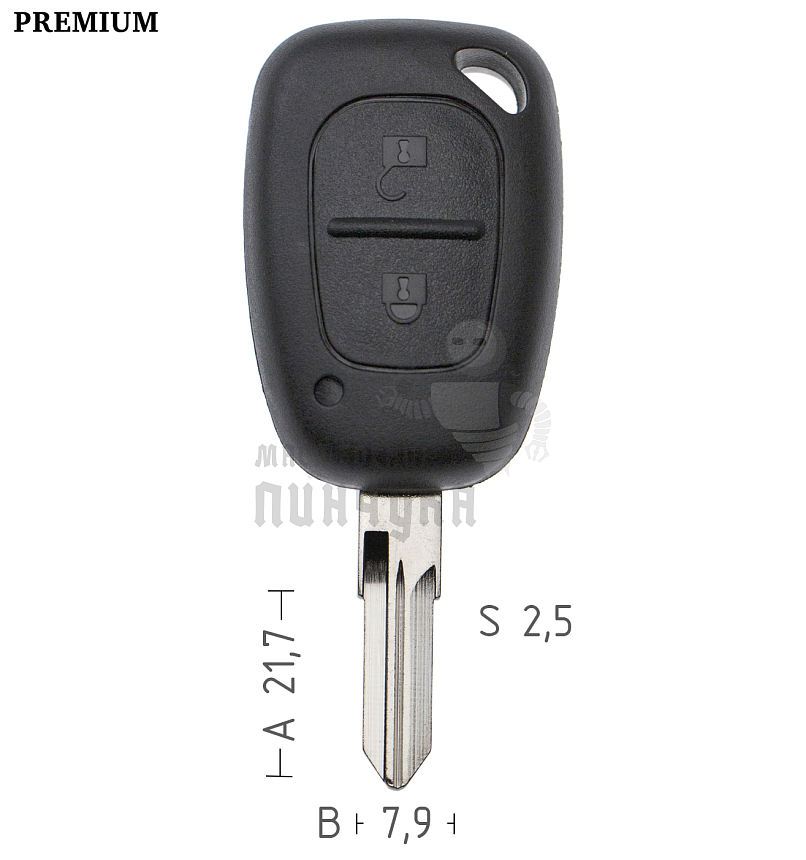 Корпус  Renault VAC102 2кн.ремкомплект  КНР//