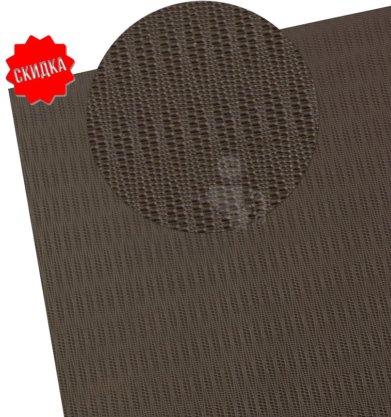 Проф. листовая Piligrim "Зерно" 380х570х1.8мм, твердость 75 цв.коричневый