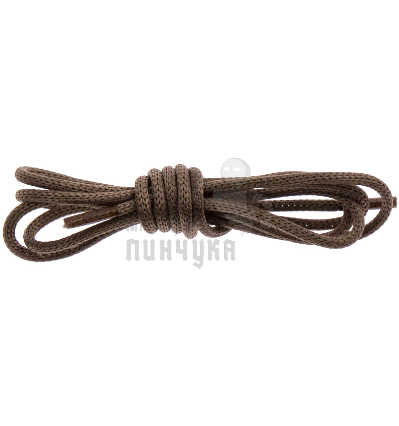 Шнурки круглые с пропиткой (тип 0), 70 см, цв.бежевый