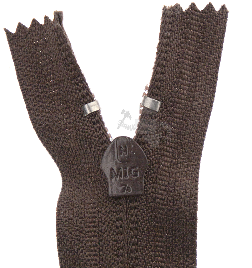 Молния 30 см Коричневый