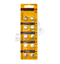Батарейка KODAK AG13 LR44 BL10 Alkaline 1.5V (10/100/3600) - Чертеж