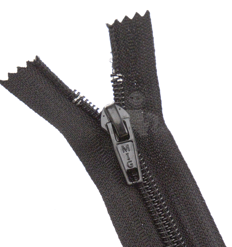 Молния №7 25см Чёрный