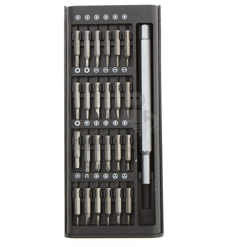 Набор бит с ручкой PROFESSIONAL HARDWARE TOOLS 6024-C