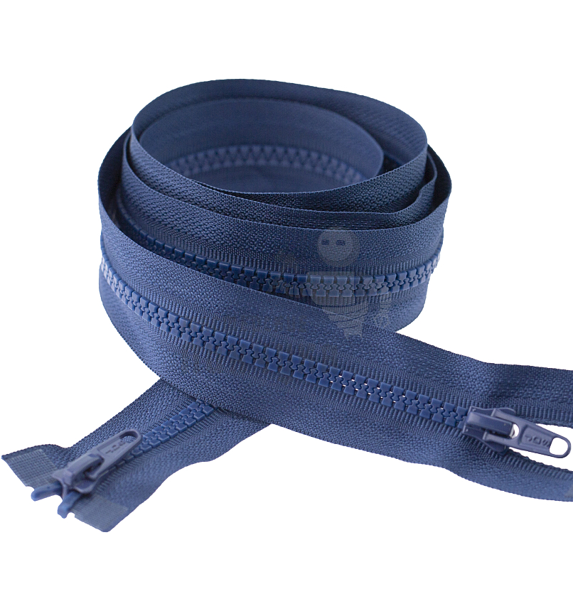 Молния Трактор "JUDSON", 120см, Тип-5, разъёмная двухзамковая, цв.синий