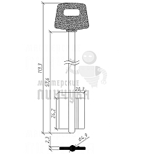 2CI 2P97 CI-3PG CSLCP 4CSP - Чертеж
