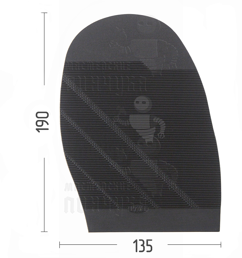 Проф. формованная X-Profi "Классик", цв. черный, 2,2мм