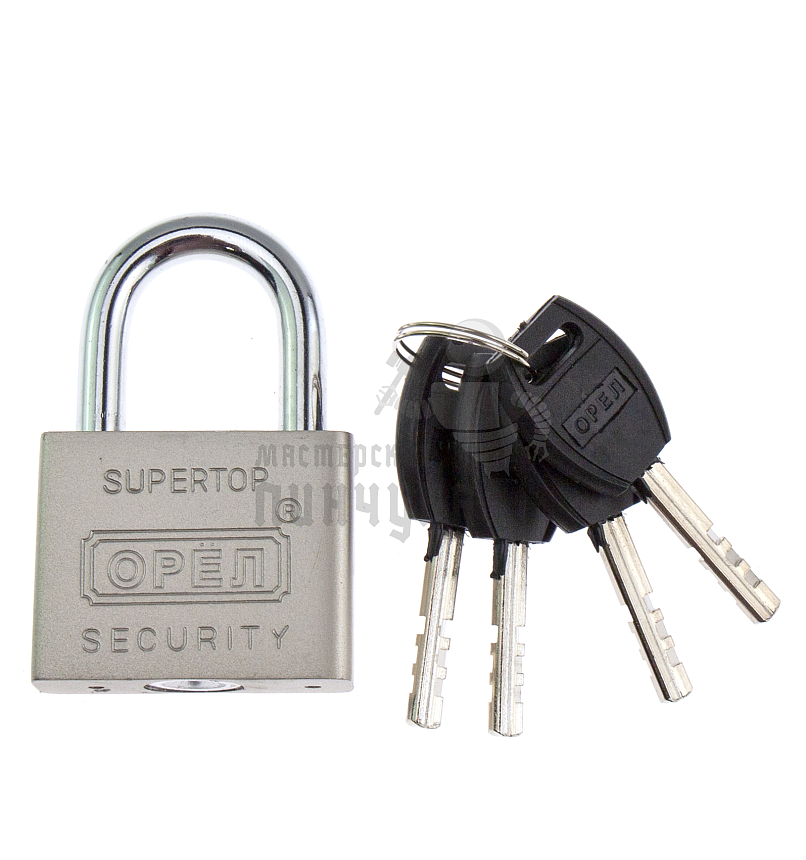 Навесной замок SUPERTOP "ОРЁЛ" 48мм 