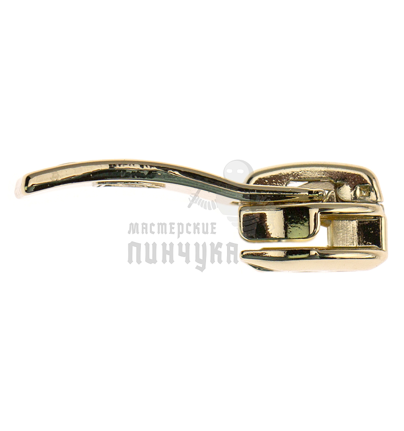 Бегунок  "Judson"   т.7 усилен. "волна" золото, с фиксатором.