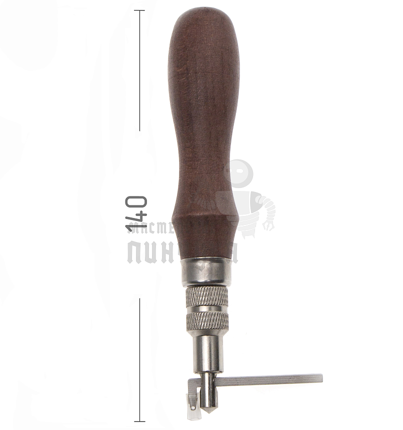 Канавкорез регулируемый с деревянной ручкой