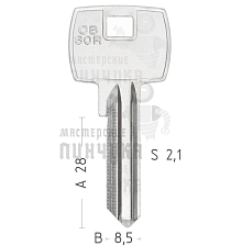 CO22R  COR-13  CB30R  CRB1L  - Чертеж