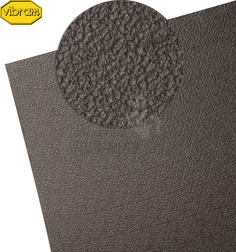 Лист набоечный Vibram LASTRA CREPE 7107/45 920х630х6мм цв.темный-табак