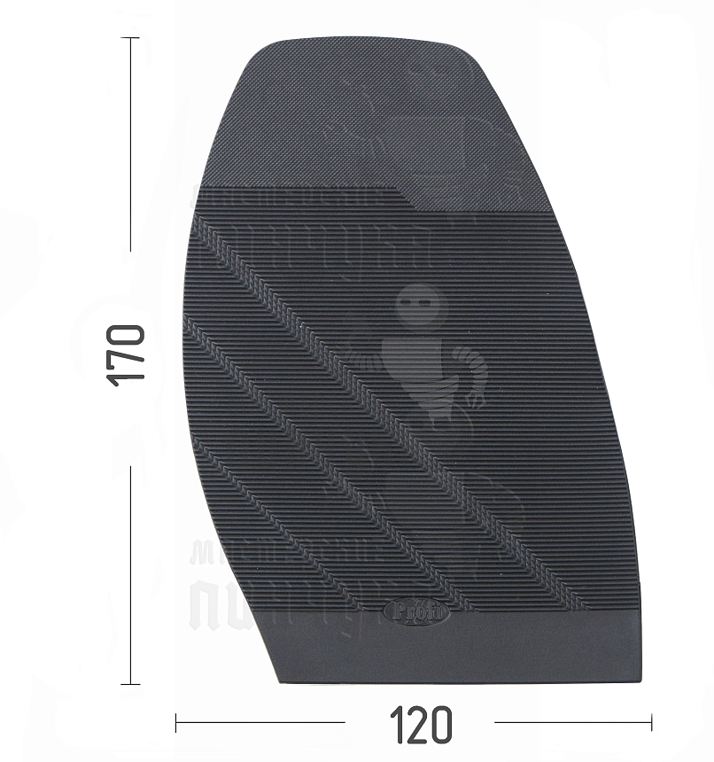 Проф. формованная X-Profi "Классик", цв. черный, 1,8мм