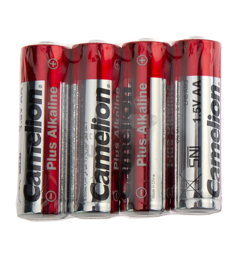 Батарейка Camelion LR6 Shrink 4 Plus Alkaline (4/60/200)