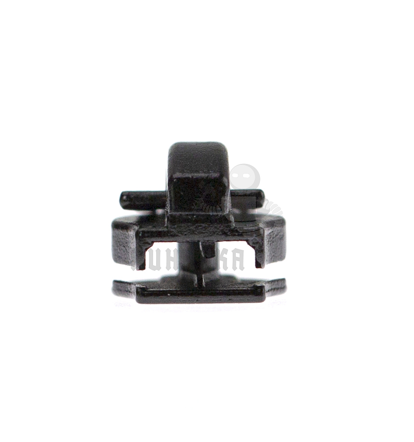 Бегунок для спиральной молнии, тип 5, сумочный, цв.черный 322