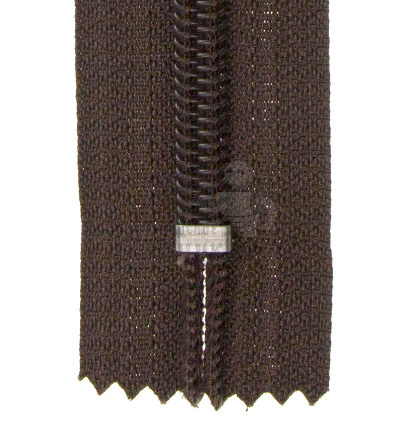 Молния №7 35см Коричневая