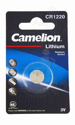 Батарейка Camelion CR1220 BL1 (10 / 1800)