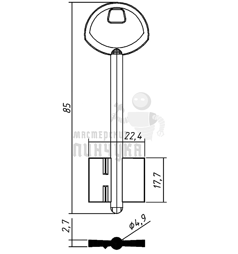 GRD2D (силумин)
