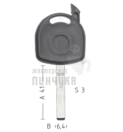 T00HF66PB TP00OP-11P HU100T0 а/пласт.с мест.п/чип OPEL-VAUXHALL