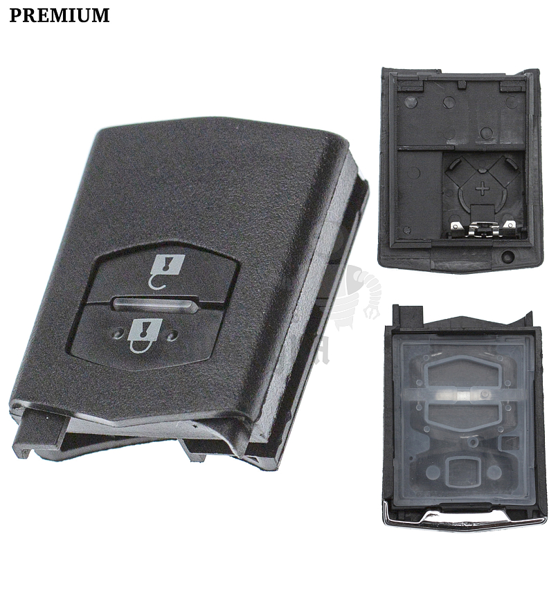 Корпус выкидного ключа 2 кнопки без жала MAZDA КНР