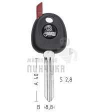 T00KIA4RP TP00HY-11DP1 HYN14RT0 а/пласт.с мест.п/чип KIA/HYUNDAI - Чертеж