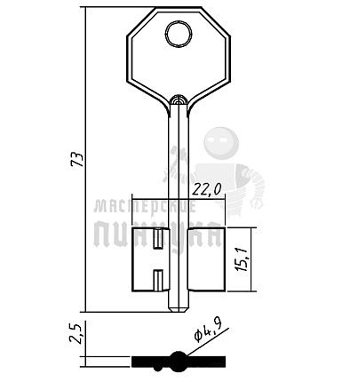 KLS6D (силумин)