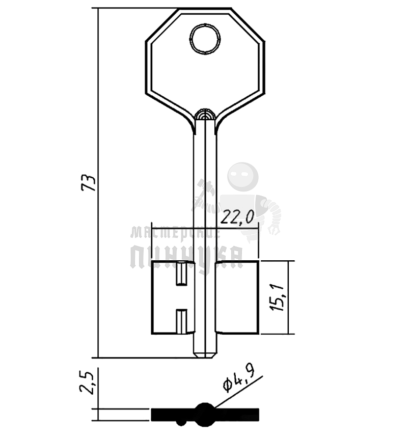 KLS6D (силумин)