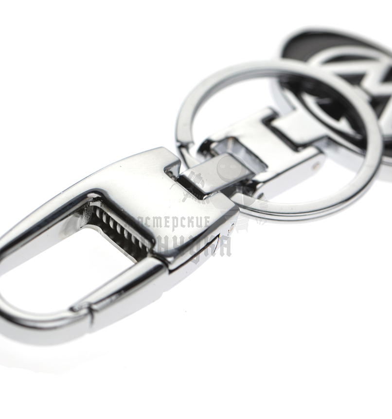 Авто карабин с кольцом для ключей VOLKSWAGEN