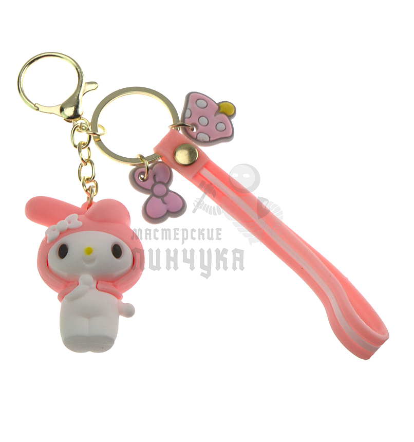 Брелок для ключей "Зайчик Мелоди" + карабин