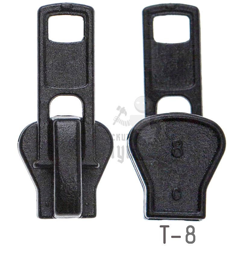 Бегунок "Трактор", тип 8, автомат, цв 322 черный