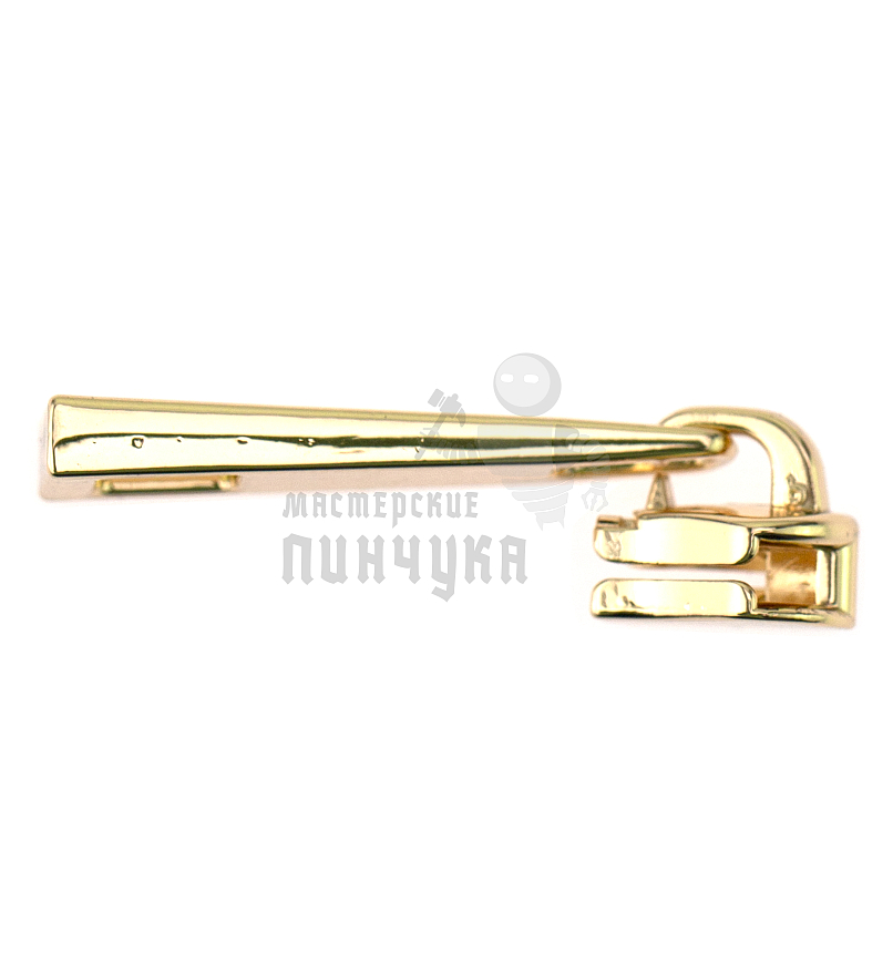 Бегунок сумочный Т5 "JX", металл, цв.золото