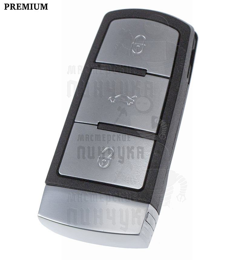 Корпус ключа HU-HAA.P1 HU66 HF55P65 3 кнопки + паника 2 КНР