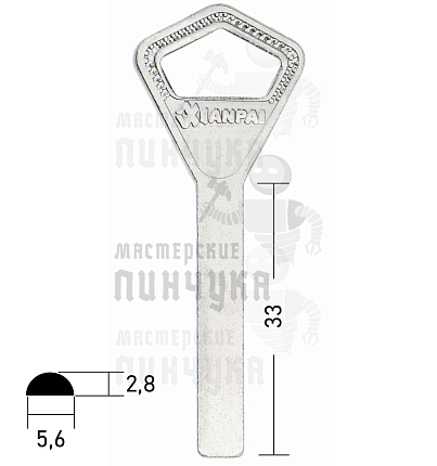 ABL-1 KНР H-139 (латунь)