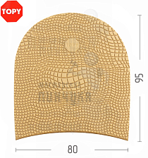 Набойки Topy X-Top №172, цв. бежевый (56) - Чертеж