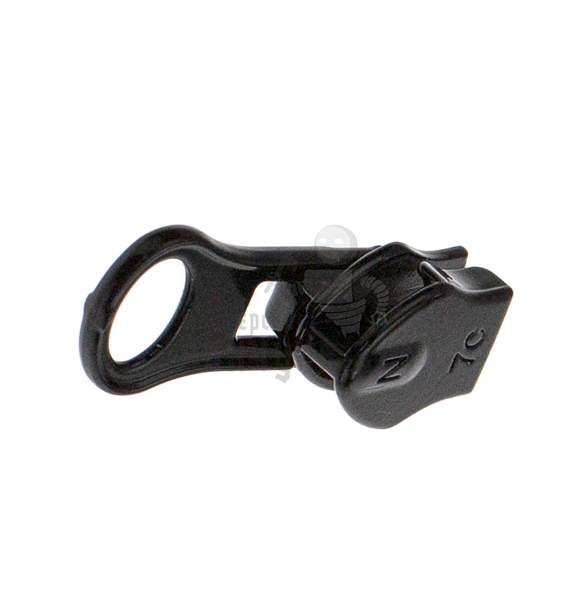 Бегунок Т7 "Judson" для спорт.одежды, черный глянец