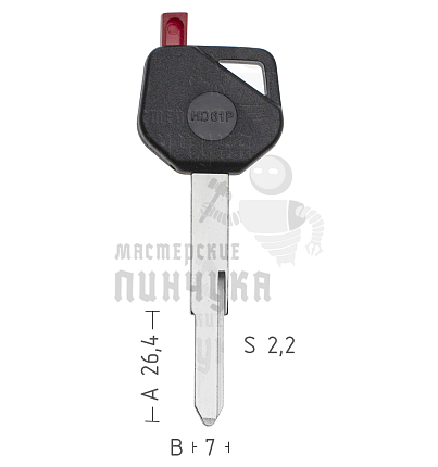 T00HD61P TP00HOND-54P1 а/пласт.с мест.п/чип HONDA