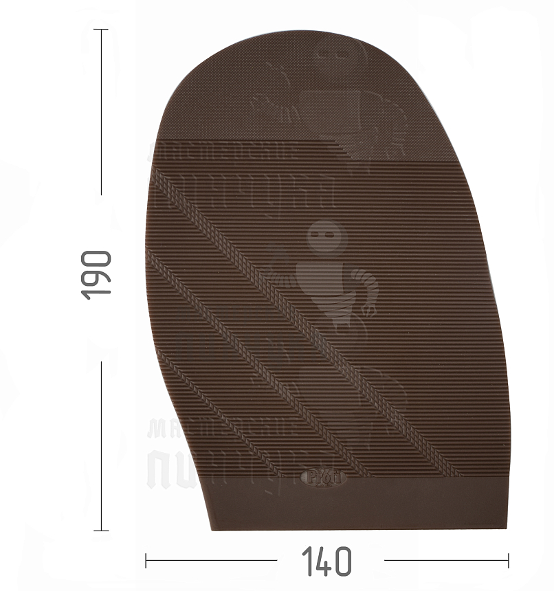 Проф. формованная X-Profi "Классик", цв. коричневый, 2,2мм