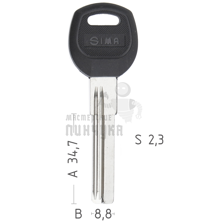 Baodean 2п (35*8.8*2.3) левый, под бронь ст.AP1D